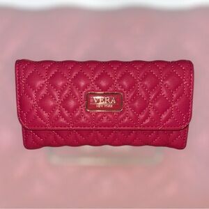Vera New York quilted wallet nwt